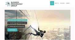 Desktop Screenshot of businesspsychologygroup.com